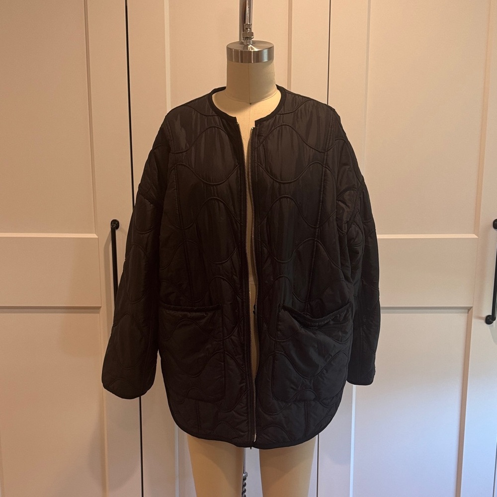 Beauty & Youth Black Quilted Women's Jacket